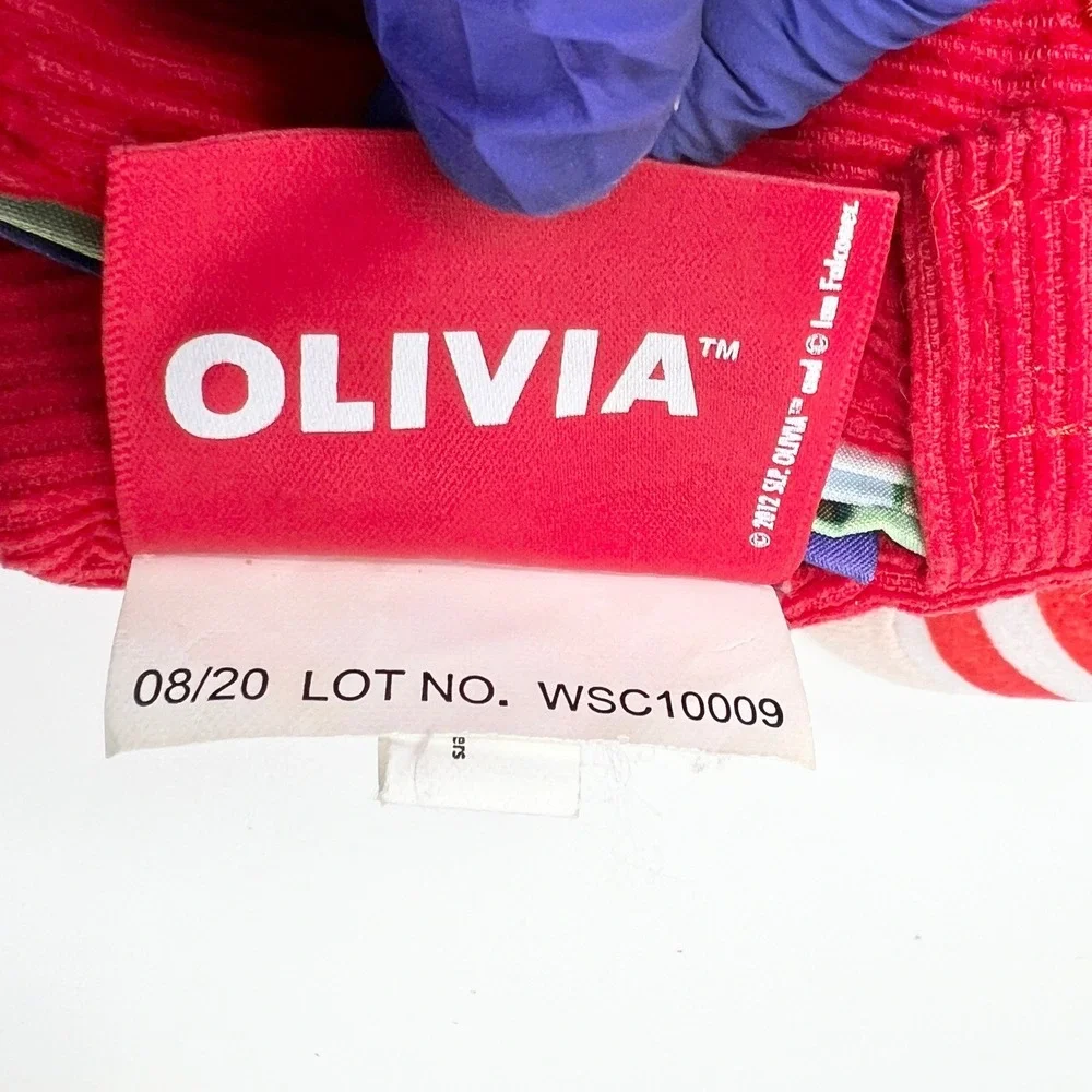 Olivia The‎ Pig Storybook By Zoobies Book Buddies Plush Doll